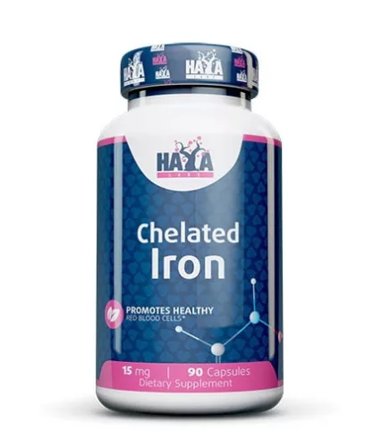 Haya Labs Chelated Iron (kelátozott vas) / 90 kapszula