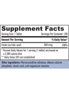 HAYA LABS - Folic Acid 800mcg / 250 Tabs