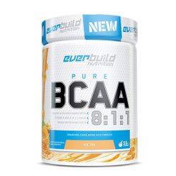   EverBuild BCAA 8:1:1 Aminósav (100% tiszta) - jeges tea - 300g