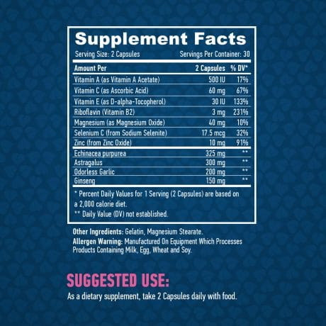 Haya Labs Immunity - Immun támogató komplex - 60 kapszula