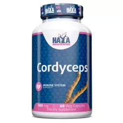   Haya Labs Cordyceps - természetes gyógygomba (500mg) - 60 kapszula