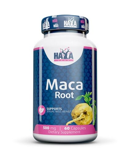 Haya Labs Maca gyökér - Energia, hormon és libidó támogatás (500mg) - 60 kapszula