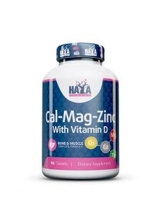   HAYA LABS - Calcium Magnesium & Zinc with Vitamin D / 90 tabletta