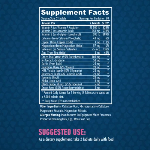Haya Labs - Antioxidant complex 120 tab.
