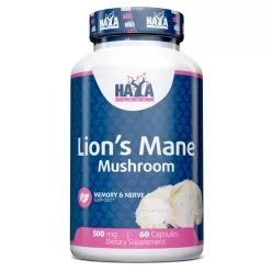   Haya Labs Lion’s Mane Süngomba - Idegrendszer támogatás (500mg) - 60 kapszula