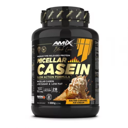 Amix Black Line Micellar Casein - Milky White Chocolate - 1000g 