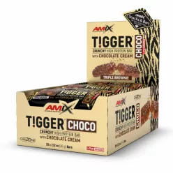 Amix Tigger Choco - Fehérjeszelet - brownie - 20x60g