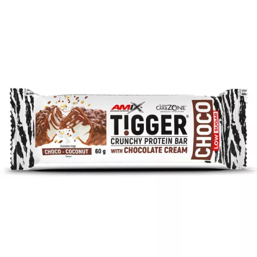 Amix Tigger Choco - Fehérjeszelet - csoki-kókusz - 20x60g