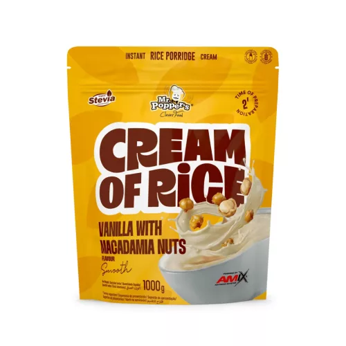 Amix Mr. Popper's® Cream of Rice - 1000g - Vanilia makadámdió