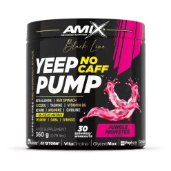   Amix Black Yeep Pump No Caff - Stimulánsmentes edzés előtti formula - jungle monster - 360g