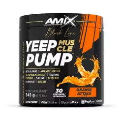   Amix Yeep Pump - Stimuláns edzés előtti italpor - narancs - 345g