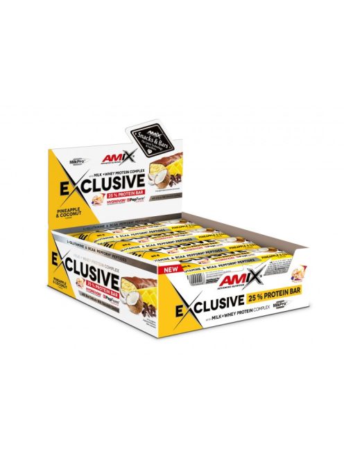 AMIX Nutrition - Exclusive Protein Bar Box / 12*85 g - Banana-Choclate