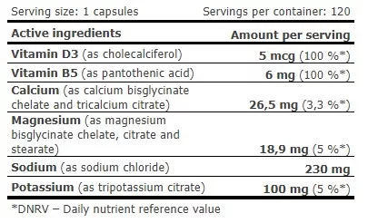 Amix Performance E-Lite Salts - Elektrolit kapszula - 120 kapszula