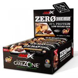   Amix Low-Carb ZeroHero Protein Bar - Fehérjeszelet - csoki - 15x65g