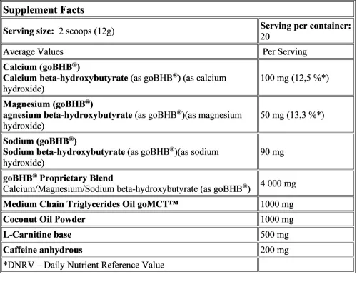 Amix KetoLean Keto Weight Loss - Testsúlykontroll-formula - cola - 240g