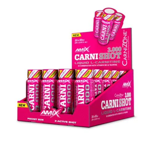 Amix CarniShot 3000mg L-karnitin shot - Mangó - 20x60ml