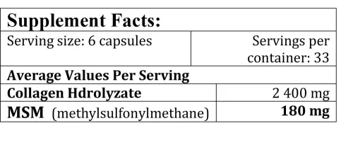 Amix Osteo Gelatine - ízülettámogató - 200 kapszula