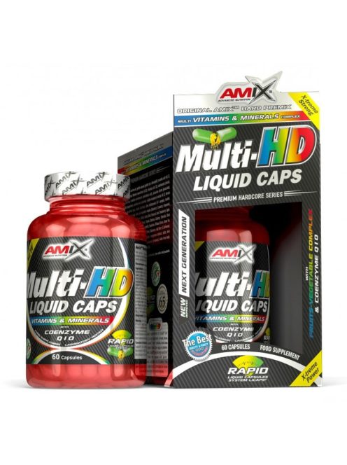 AMIX Nutrition - Multi-HD Liquid Caps 60 - Multivitamin lágyzselatin kapszula