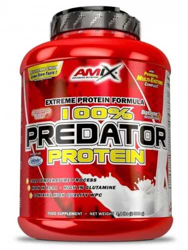 Amix Predator Protein - Tejsavófehérje koncentrátum - csoki - 2000g