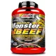 Amix Anabolic Monster BEEF 90% Protein - Marhafehérje - eper-banán - 1000g