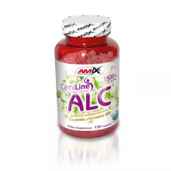   Amix Acetil L-karnitin Taurinnal & B6 Vitaminnal - Anyagcserefokozó - 120 kapszula