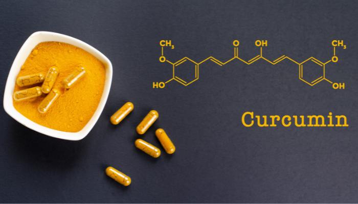 Curcumin (kurkumin) Kurkuma vegyülete