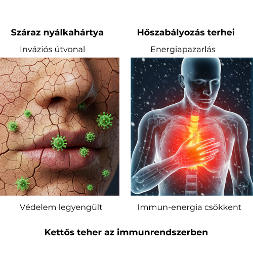 Nyálkahártya télen