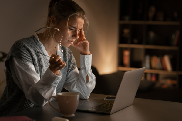 Lefekvés előtti munka, stressz